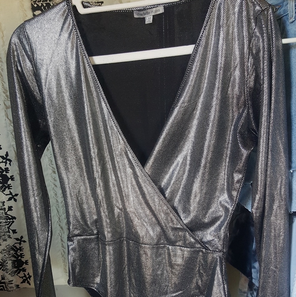 Silver Bodysuit